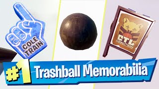 Collect Thrashball Memorabilia Location  Fortnite Delta One Challenges [upl. by Sokim901]