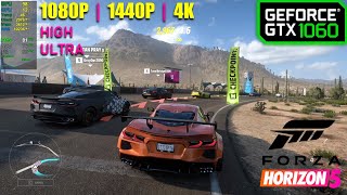 GTX 1060  Forza Horizon 5  1080p 1440p 4K  High amp Ultra [upl. by Haikezeh]