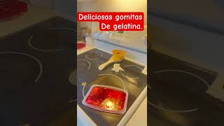 Deliciosas gomitas de gelatina tips viral youtubeshorts foryou parati fypシ [upl. by Hawthorn834]