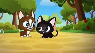 Littlest Pet Shop AWOOO Roxie licks Jade [upl. by Neenaej]