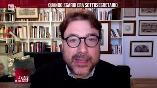 Montanari quando Sgarbi era sottosegretario  Lo stato delle cose 11112024 [upl. by Ikairik]