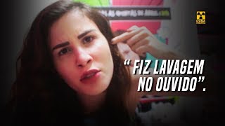 FIZ LAVAGEM NO OUVIDO E ME LASQUEI [upl. by Ayitahs]