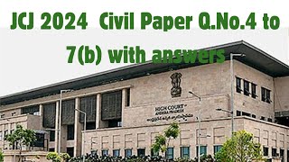 AP JCJ 2024 CIVIL PAPER with answers [upl. by Tena908]