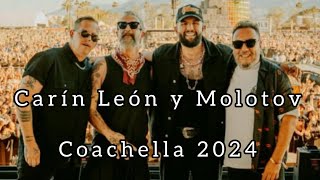 Carín León y Molotov 💥 Coachella 🔥 [upl. by Siravart]