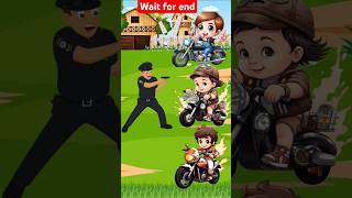 Baby bike। Gadi wala। Bike cartoon।cartoon shorts funny [upl. by Geffner]