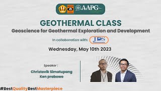 Geothermal Class quotGeoscience for Geothermal Exploration and Developmentquot  AAPG Unpad SC 2023 [upl. by Adne]