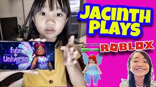 Roblox Ivix Universe  Jacinth Fun Gaming  If Only She Is Not Beaten Up By Other Players [upl. by Itra675]