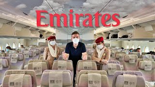 Emirates A380 INCREDIBLE Economy Class  Full Flight Review [upl. by Eleanore]