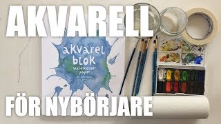 Akvarell för nybörjare [upl. by Hpesoj]