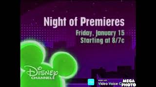 Disney Channel’s Night Of Premieres Friday January 15th Starting at 87c Pink Group 2 Audio 2 2010 [upl. by Akemihs730]