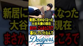 新居に住めなくなった大谷夫妻の現在！まさか、こんなところで暮らしていたなんて 大谷翔平 デコピン 真美子 [upl. by Nemracledairam437]