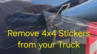 Easily remove stickers from your vehicle [upl. by Yde]