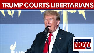 BREAKING Trump promises Libertarian in his cabinet  LiveNOW from FOX [upl. by Frame]