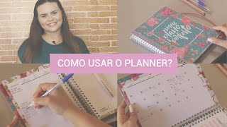 COMO USO E ORGANIZO MEU PLANNER  MEU PLANO PERFEITO 2020 [upl. by Marlette98]