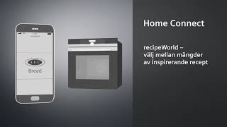 recipeWorld  överför recept från Home Connecapp till ugnen [upl. by Lesirg168]