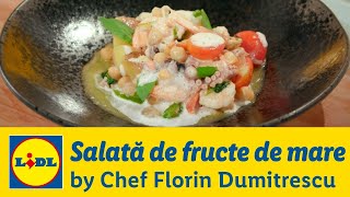 Salata de fructe de mare • Gateste cu Chef Florin Dumitrescu [upl. by Armanda]