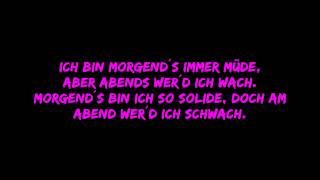 Laing  Morgens Immer Müde Jan Driver RemixLyrics Video HDHQ [upl. by Tem258]