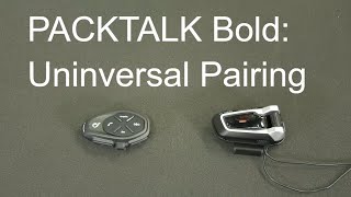 PACKTALK Bold Universal Pairing [upl. by Lotson729]