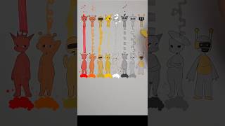 Incredibox Sprunki Line Matching Challenge sprunki shorts art viralvideo [upl. by Hartwell]