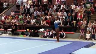 Natalia Calcagno  Pre Olympic Youth Cup 2012  Kunstturnen  AK 1415 [upl. by Harrow]