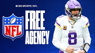 NFL Free Agency Kirk Cousins TOP QB free agent Justin Fields will be COVETED  CBS Sports [upl. by Arras]