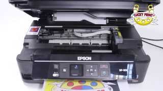 Тест новых чипов Обнуление ПЗК перезаправляемые картриджи на Epson XP306 [upl. by Proulx960]