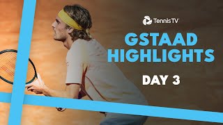 Tsitsipas Begins Campaign Struff Fognini amp More Feature  Gstaad 2024 Highlights Day 3 [upl. by Durning176]