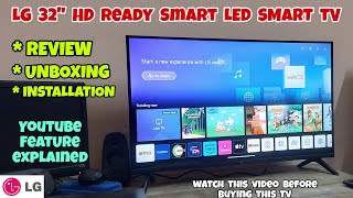 Bought a New LG 32quot HD Ready Smart LED SMART TV  Unboxing amp Review  Installation Process [upl. by Ytomit]