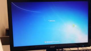 Windows 7 OEM logon background when OEM theme is set [upl. by Cyrilla]