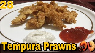 Tempura prawns 🦐 [upl. by Santini]