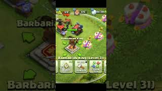 Barbarian king clashofclans coc supercell mobilegaming sumit007 [upl. by Harshman275]