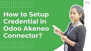 How to Setup Credential in Odoo Akeneo Connector [upl. by Ahsatal]