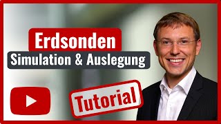 GeothermieSonden auslegen und simulieren Tutorial [upl. by Anirdnaxela]