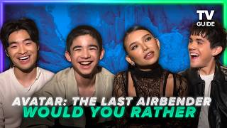 Avatar The Last Airbender LiveAction Cast Plays Would You Rather [upl. by Anined]