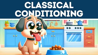 Classical Conditioning Explained for Beginners in 3 Minutes [upl. by Ecinerev]