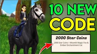 ALLWORKING STAR STABLE CODE✨SSOSTAR STABLE REDEEM 💥 CODES2024 [upl. by Enybor]