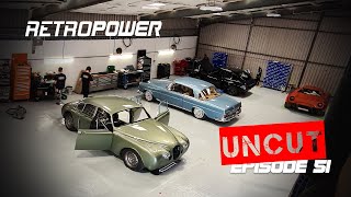 Retropower Uncut Episode 51 New Shop Space Unveiled Landcruiser amp Morris Minor Metalwork Update [upl. by Xirdnek]