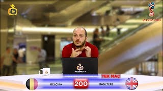 Belçika  İngiltere Maçı  14 Temmuz 2018 TEK MAÇ NesineTV [upl. by Arua]