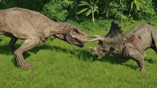 How Jurassic world should END OLD Trex vs Irex [upl. by Nared]