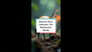 Natures Fiery Defender The Bombardier Beetle [upl. by Alleuqahs]