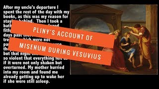 Pliny during the eruption of Vesuvius [upl. by Ahsa]