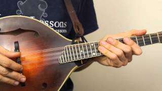 How To Tune The Mandolin  Mandolin Lesson [upl. by Enoved]