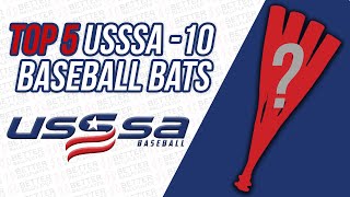 The Top 5 10 USSSA Baseball Bats of 2022 [upl. by Edgardo]