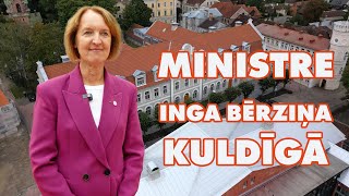 Ministre Inga Bērziņa Kuldīgā [upl. by Lejna]