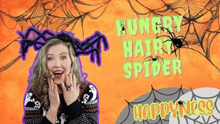 Hungry Hairy Spider  Itsy Bitsy Spider  Halloween for Kids  HappyNessSongs [upl. by Irmine620]