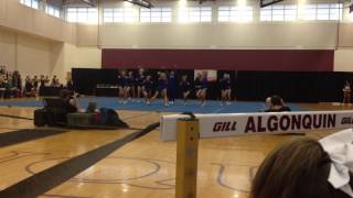 Methuen High School Cheerleading MA State Champions Fall 2015 [upl. by Yrram]