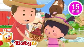 Verzameling van topnummers 🥰  kinderliedjes en kinderliedjes 🎵 BabyTVNL [upl. by Adia]