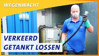 Verkeerd getankt lossen en versnellingsbak repareren  Wegenwacht vlog [upl. by Lindie]