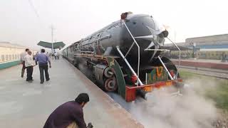 Steam Heritage WP 7161 AKBAR  Rewari Steam Shed  Steam Locomotive Restoration [upl. by Ahsemot]