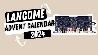 Lancome Advent Calendar 2024 beautycalendars [upl. by Ettener892]